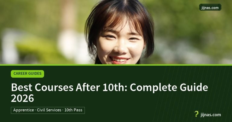 Best Courses After 10th: Complete Guide 2026, Career Guides | jijnas.com