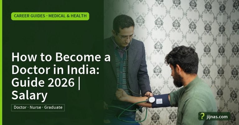 How to Become a Doctor in India: Guide 2026 | Salary, Career Guides · Medical & Health | jijnas.com