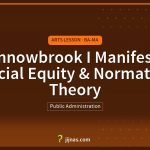 Minnowbrook I Manifesto: Social Equity & Normative Theory, Arts Lesson · BA-MA | jijnas.com