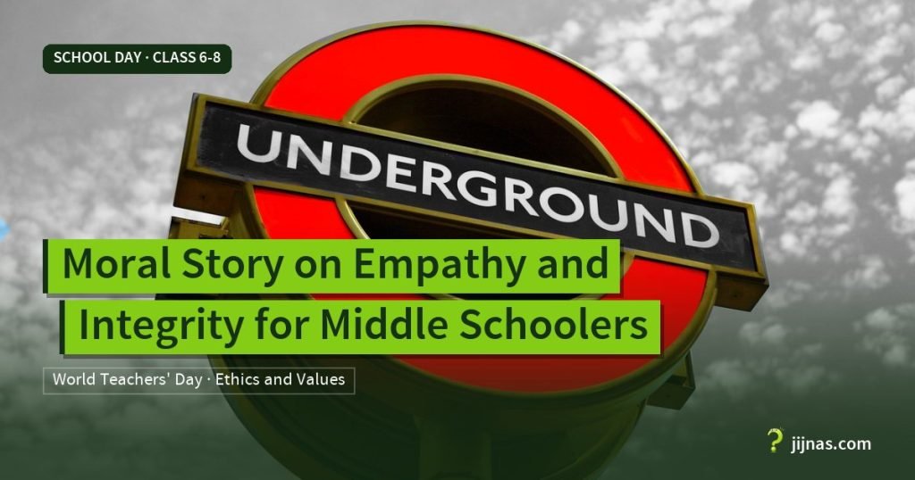 Moral Story on Empathy and Integrity for Middle Schoolers, School Day · Class 6-8 | jijnas.com