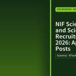 NIF Scientist C and Scientist B Recruitment 2026: Apply for 10 Posts, Engineering Jobs · Recruitment | jijnas.com