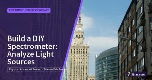Build a DIY Spectrometer: Analyze Light Sources, Experiment · Senior Secondary | jijnas.com