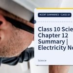 Class 10 Science Chapter 12 Summary | Electricity Notes, NCERT Summaries · Class 10 | jijnas.com