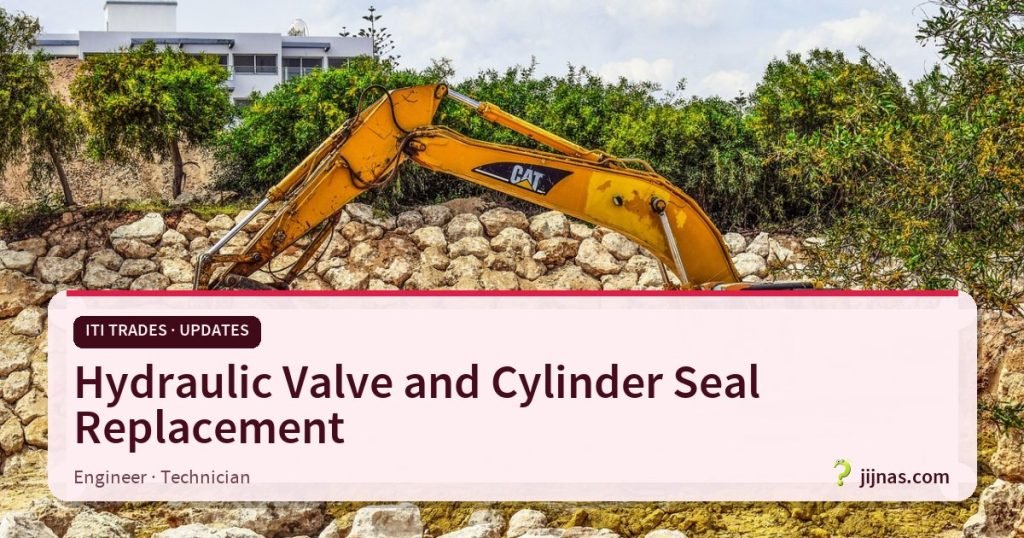 Hydraulic Valve and Cylinder Seal Replacement, ITI Trades · Updates | jijnas.com